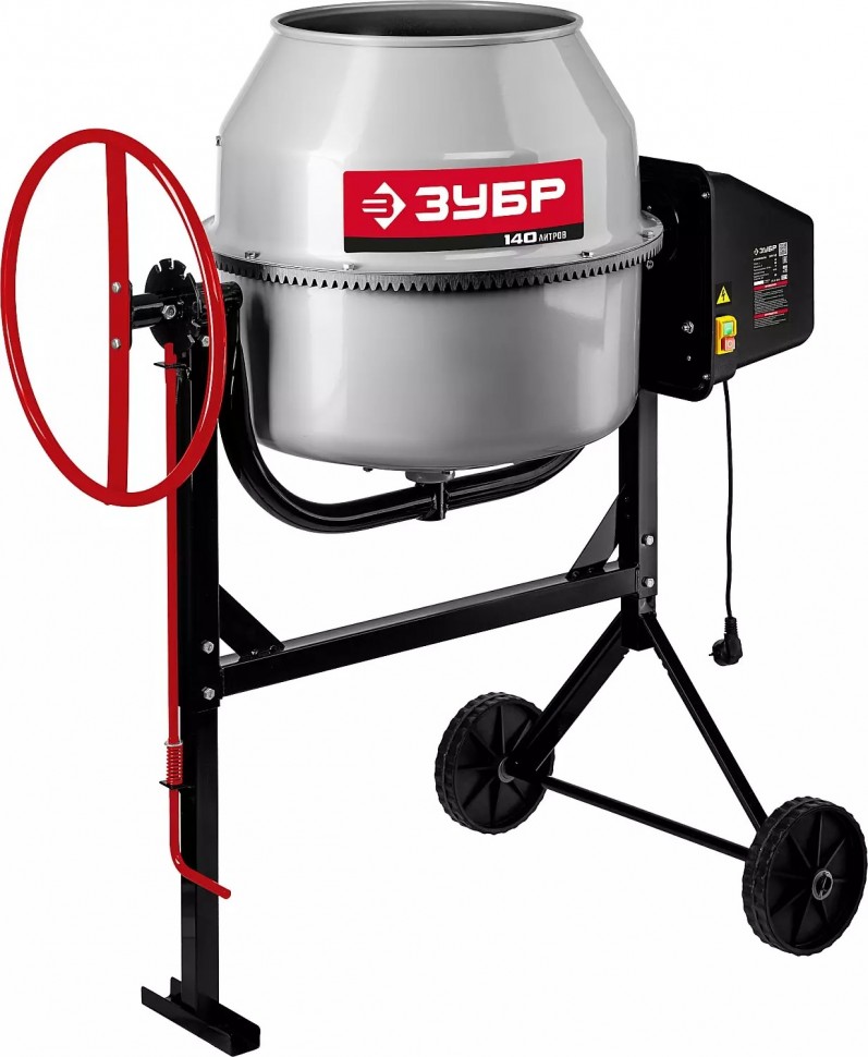 Бетоносмеситель МАСТЕР БМ-140 чугун венец