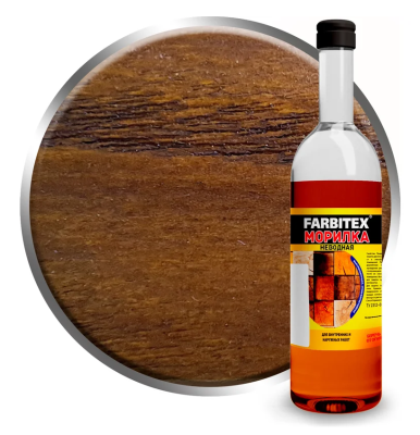 Морилка невод. Клен, стекло, 0,5 л Farbitex