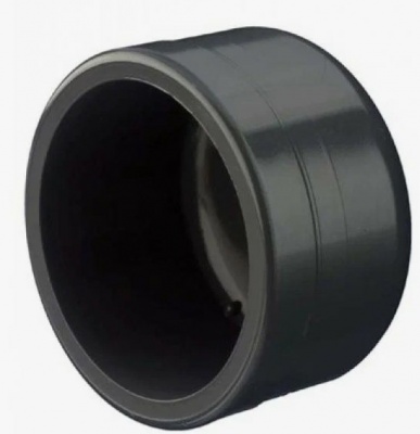 Заглушка для трубы,32 мм, пластик круглая (2шт)