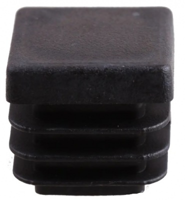 Заглушка для трубы,20*20мм, пластик квадрат (2шт)