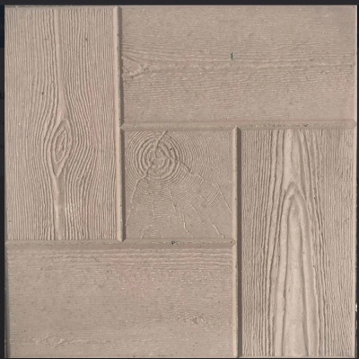 Тротуарная плитка Калифорния-Дерево коричневая 300*300*30 мм /1 шт. (200) АК