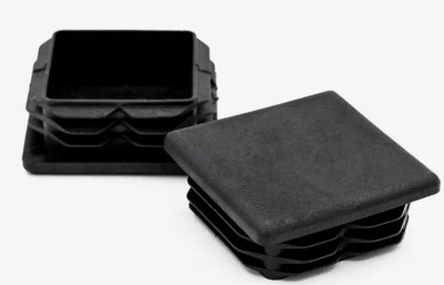 Заглушка для трубы,50*50мм,пластик квадрат (2шт)