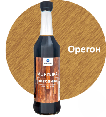 Морилка неводная "Орегон", 0,5 л Экокласс