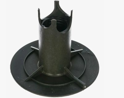 Пластиковый фиксатор для арматуры "стойка"10-25мм с опорой в сборе (20шт)