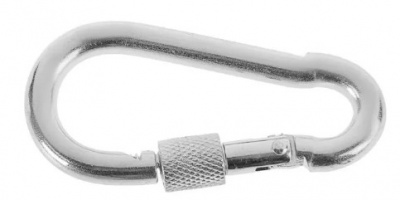 Карабин пожарный с фикс. 12*140 DIN5299D