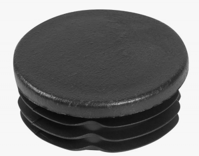 Заглушка для трубы,57 мм, пластик круглая