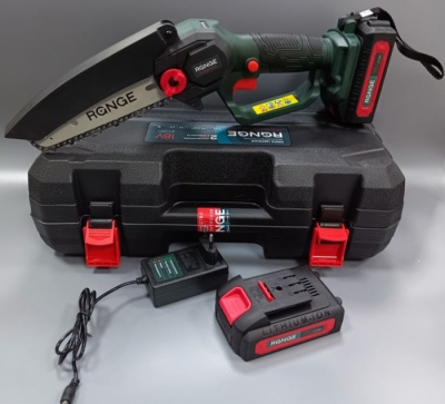 Пила цепная аккумуляторная RCS 18/2.0-PRO-B (кейс, 2вкб)