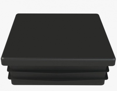 Заглушка для трубы,80*80мм, пластик квадрат (2шт)