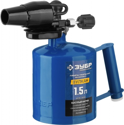 Лампа паяльная, 1,5 л ЗУБР ВУЛКАН ВК-15
