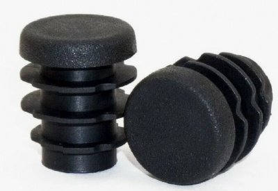 Заглушка для трубы,20 мм, пластик круглая (2шт)