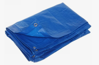 тент пвх синий