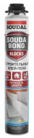 Клей полиуретановый Блоки Soudal Soudabond 750 мл