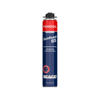 Пена монтажная профессиональная Penosil Premium Gunfoam 65, 850 мл. ЛЕТО