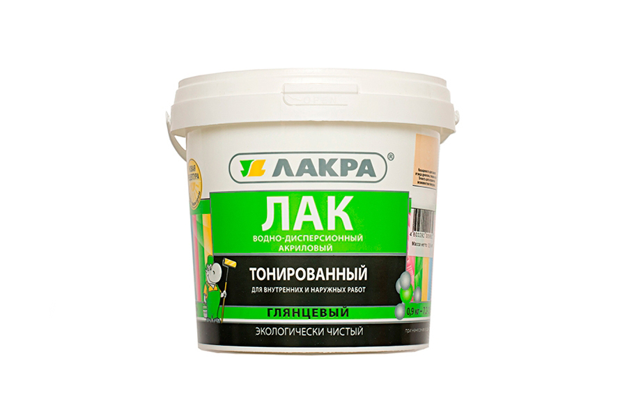 Лак ВД орегон 0,9кг Лакра
