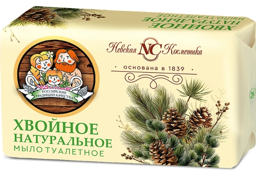 Мыло туалетное 140 гр Хвойное