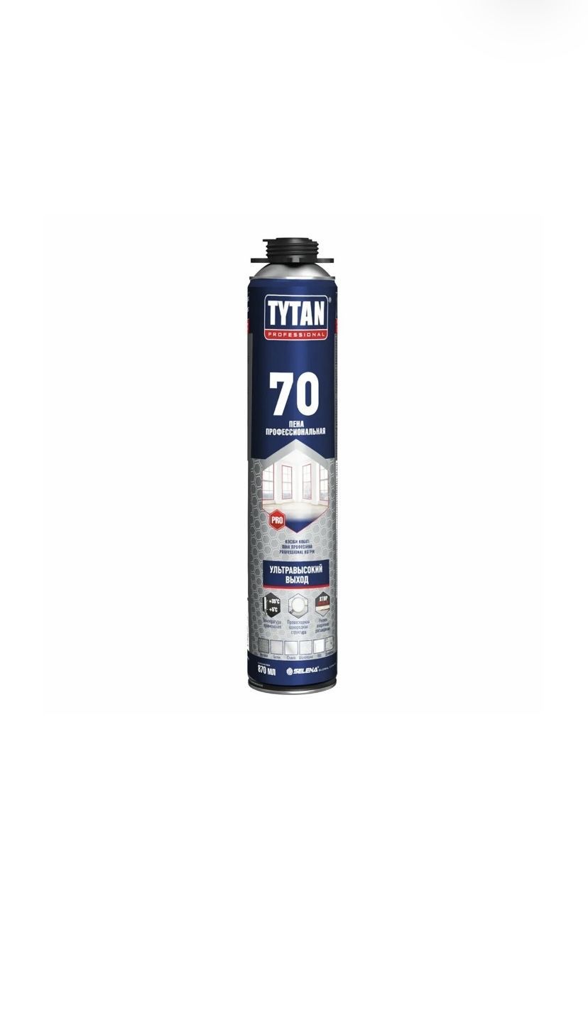 Пена монтажная TYTAN Professional 70 профессиональная 870мл 