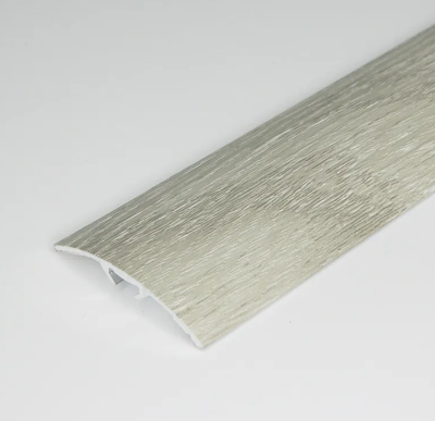 Порог-стык 40мм 1,8 120 алюминиевый дуб грей Л /КТМ