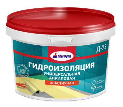 Гидроизоляция акриловая Д-73  3кг