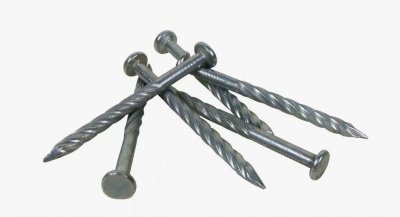 Гвозди винтовые цинк 60х2,5 (фасовка 500гр)