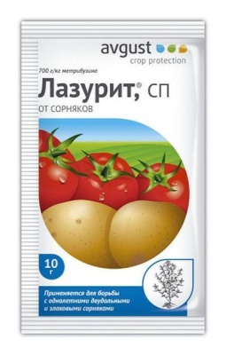 От сорняков Лазурит 10 гр. ВРП от сорняков на картофеле