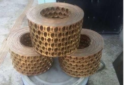 Высечка биметаллическая в рулонах (0,99мм*131мм)