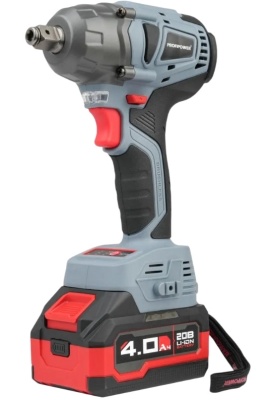 Акк.гайковерт бесщеточная MKDTW-20В PROFIPOWER (20В,4.0Ач,330Нм,Li-ion 2шт,ЗУ,кейс)